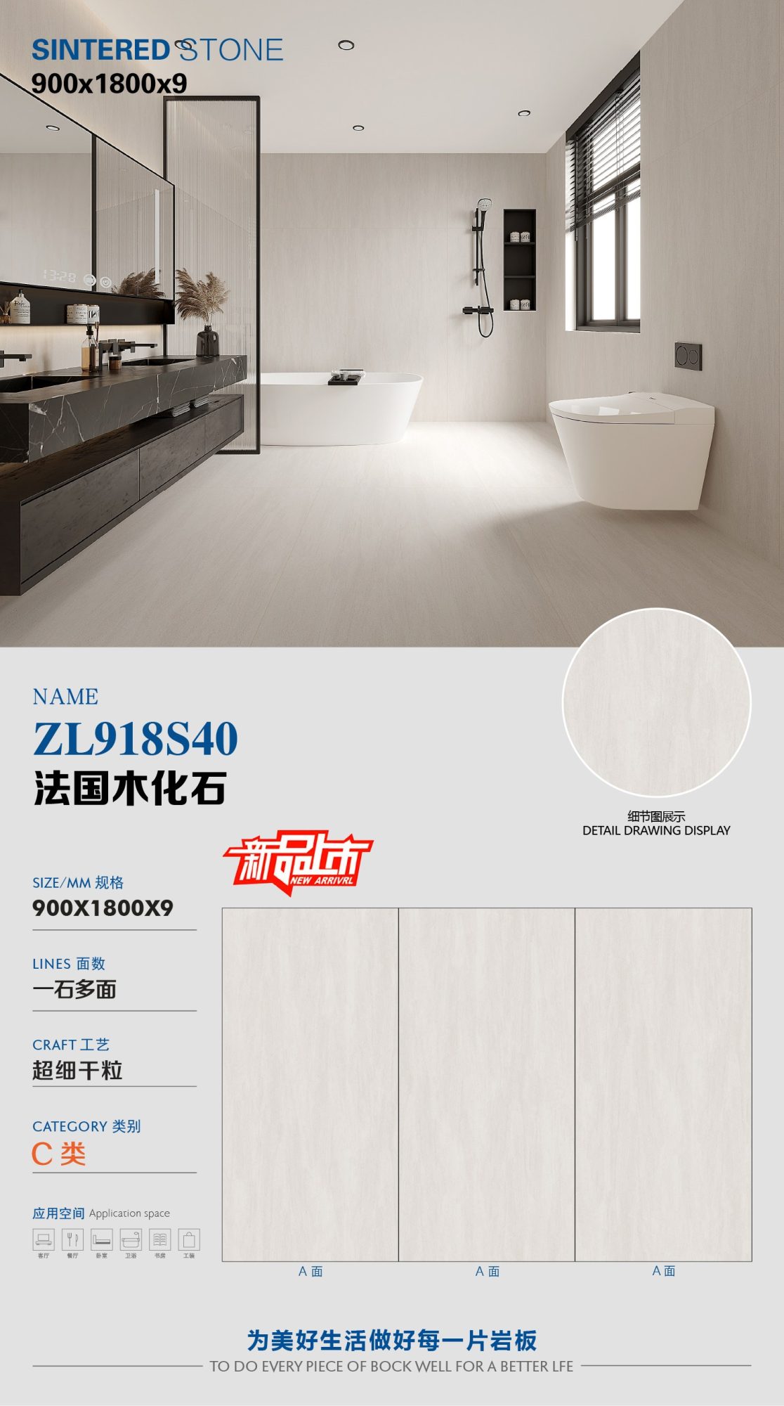 French petrified wood ZL918S40 image 1