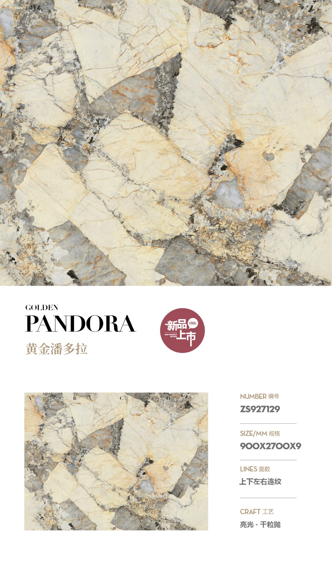 pandora d'oro ZS927129 image 1